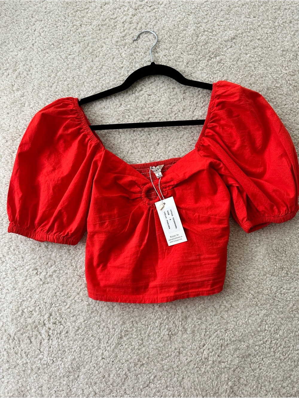 Sim and Sam Crop Top